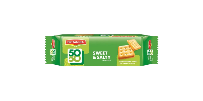 BRITANNIA 50/50 SWEET & SALTY