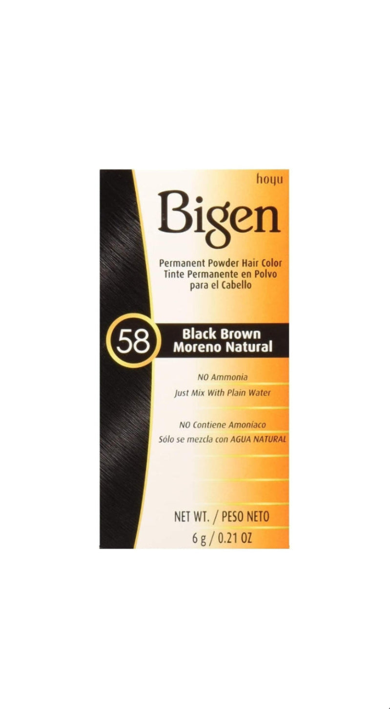 BIGEN RICH BLACK 58 COLOUR