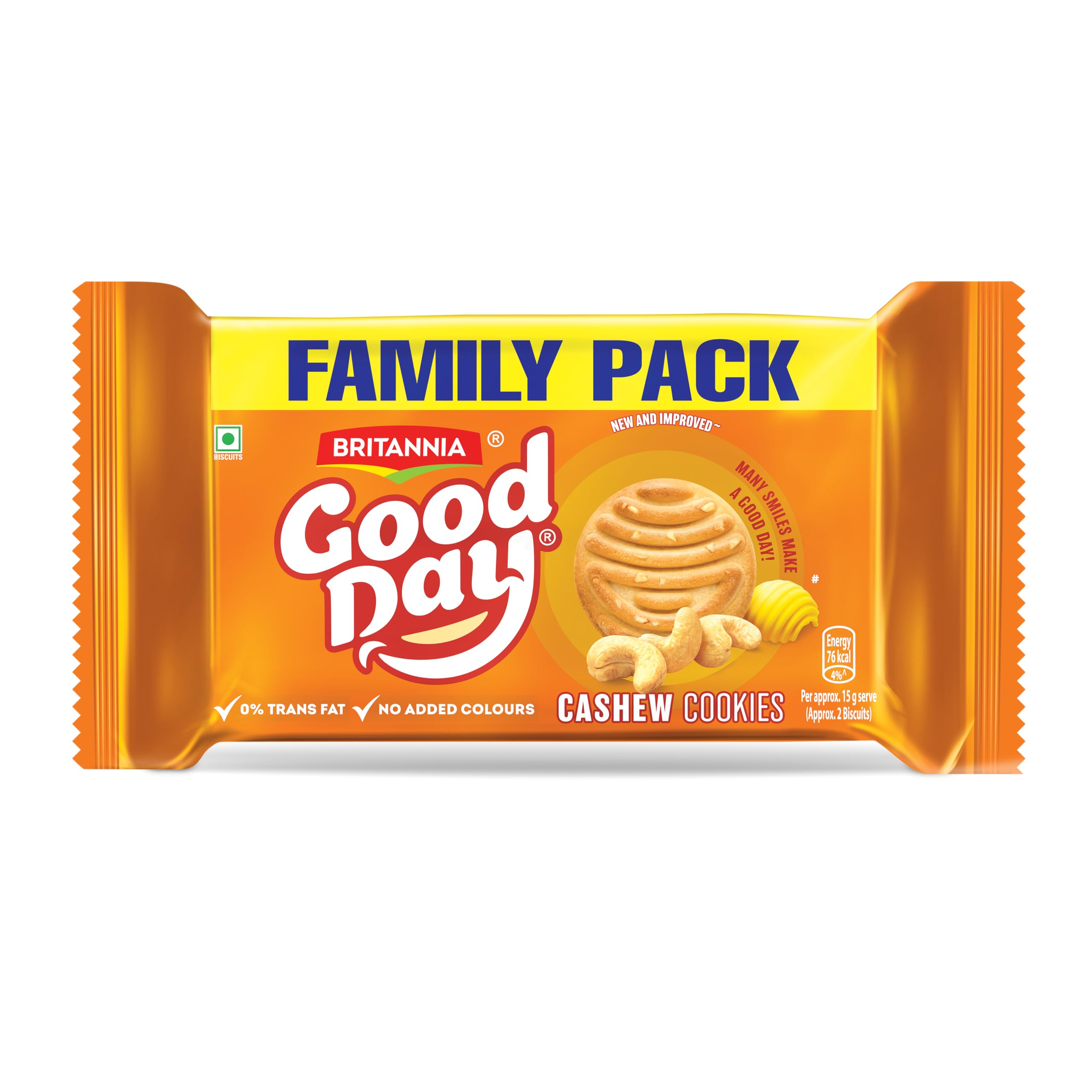 BRITANNIA GOOD DAY CASHEW