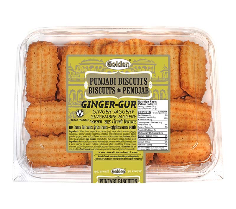 GOLDEN GINGER GUR COOKIES