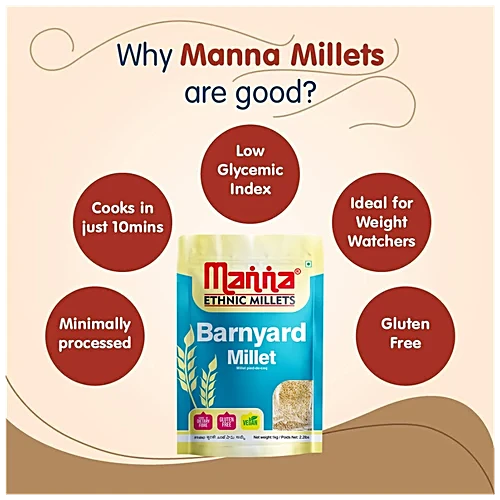 MANNA BARNYARD MILLET