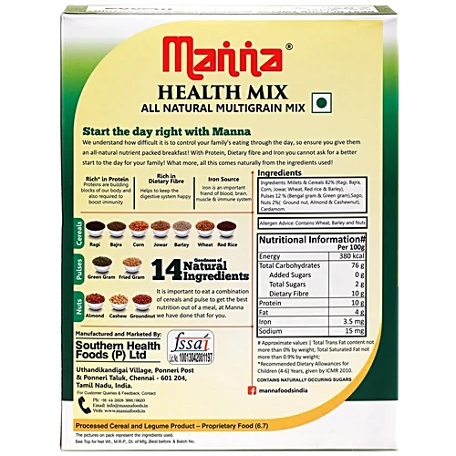 MANNA HEALTH MIX