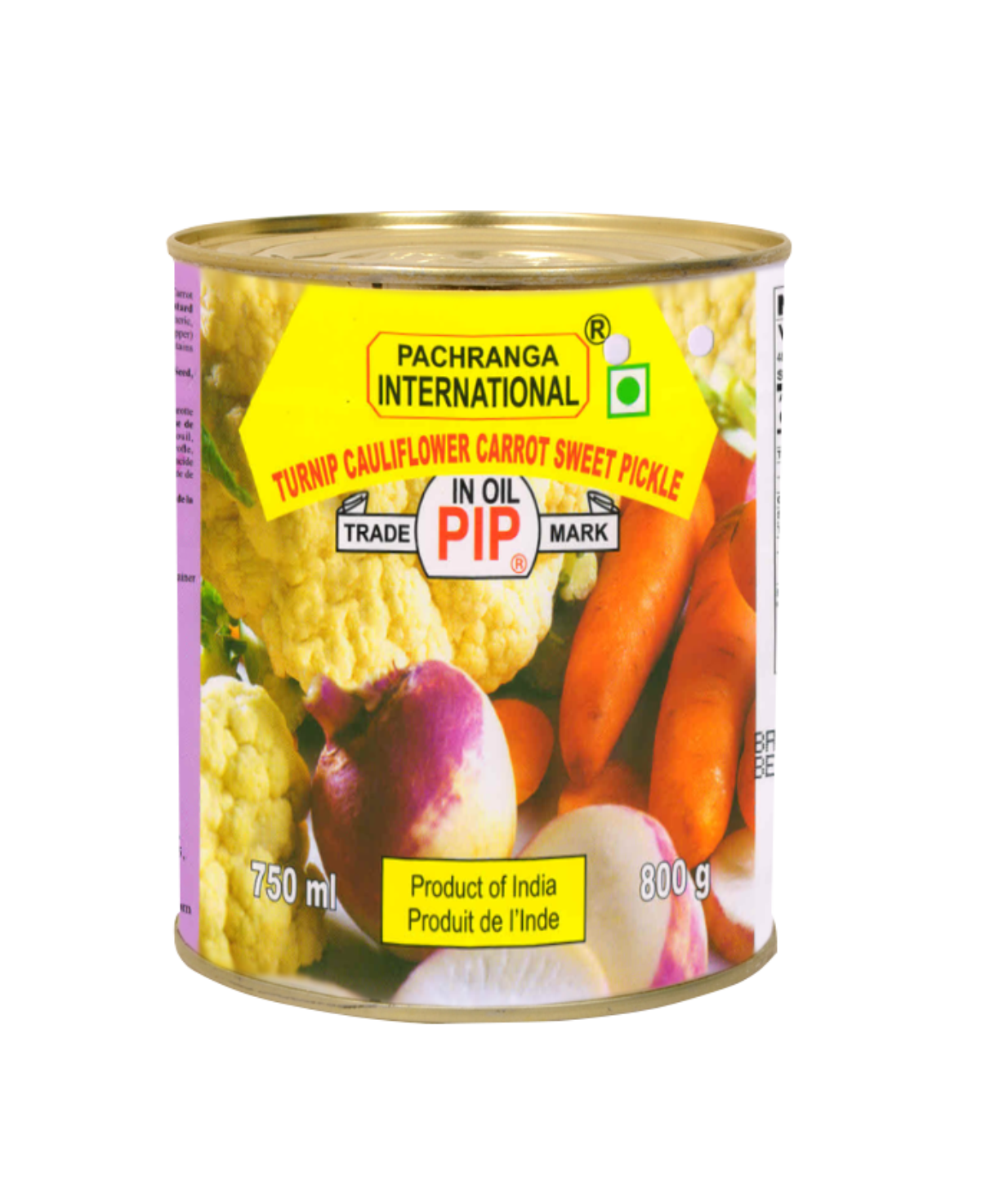 PIP CAULIFLOWER TURNIP SWEET PICKLE