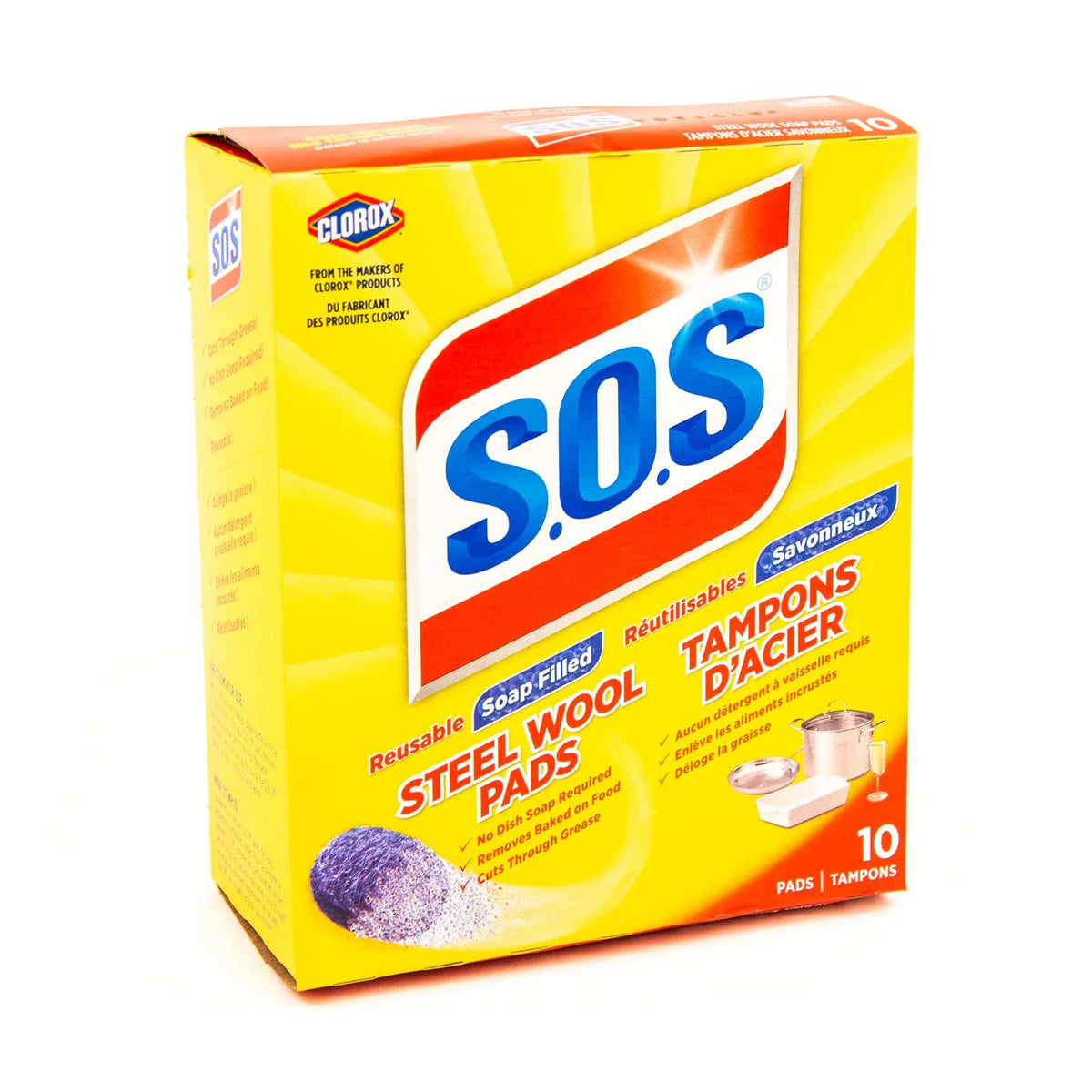 SOS STEEL WOOL PADS
