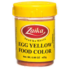 ZAIKA EGG YELLOW FOOD COLOR