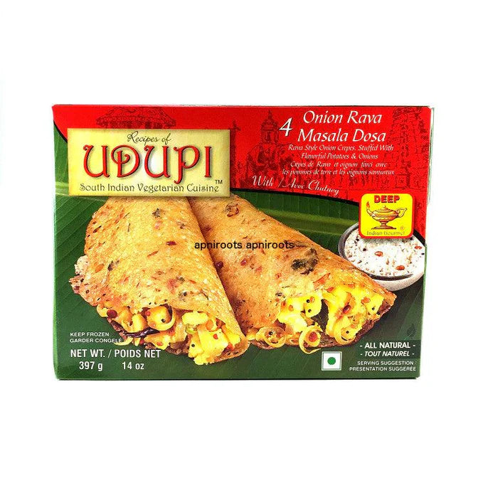DEEP UDUPI ONION RAVA DOSA